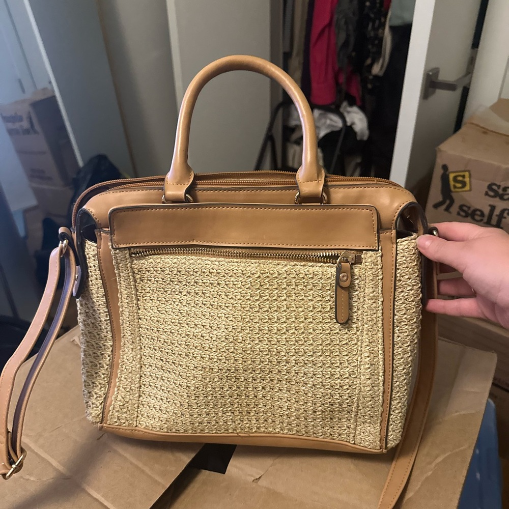 Rosetti Rattan Handbag